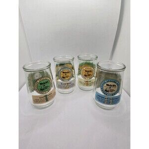 Vintage Welch's World Wildlife Fund Endangered Species Jelly Jam Jars Glasses 4